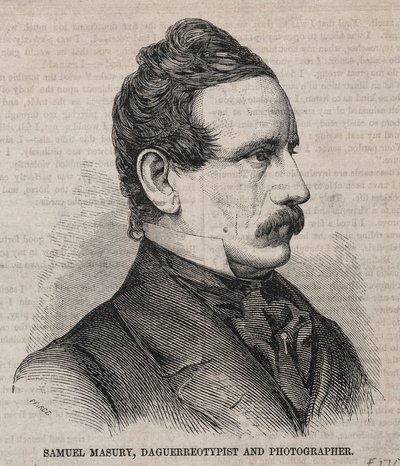 Samuel Masury, daguerreotypista i fotograf autorstwa Winslow Homer
