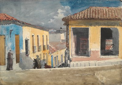 Santiago de Cuba: Scena uliczna autorstwa Winslow Homer