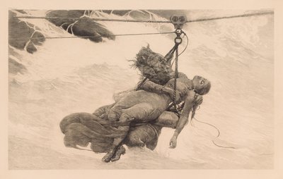 Ocalony autorstwa Winslow Homer