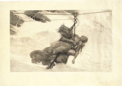 Ocalony, 1889. autorstwa Winslow Homer
