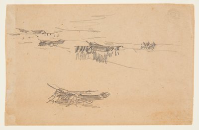Szkice Dories na powozach autorstwa Winslow Homer