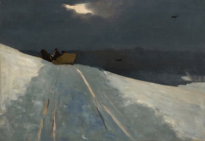 Kulig, ok. 1890-95 autorstwa Winslow Homer