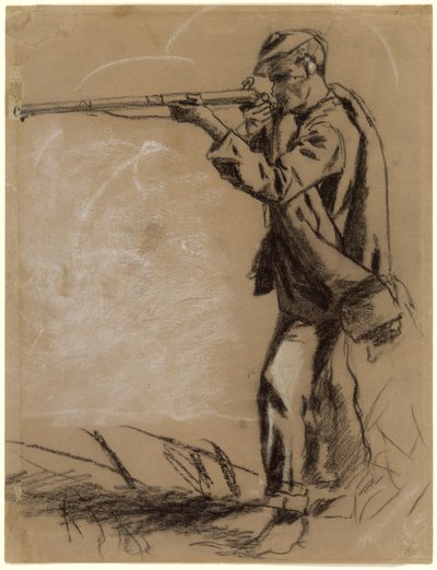 Żołnierz celujący [odbyt] autorstwa Winslow Homer