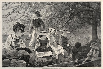 Wiosenne kwiaty, 1870. autorstwa Winslow Homer
