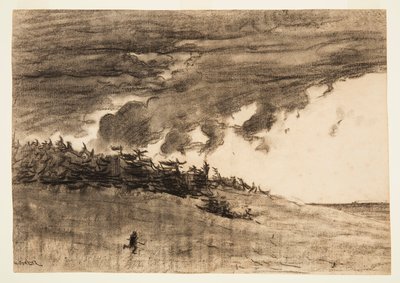 Nadchodzi burza autorstwa Winslow Homer