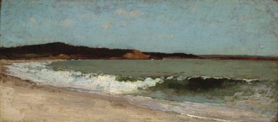 Studium dla Eagle Head, Manchester, Massachusetts, ok. 1869 (olej na drewnie) autorstwa Winslow Homer