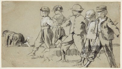Studiuj do „Złap bicz” autorstwa Winslow Homer