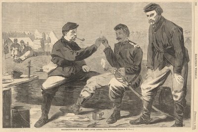 Święto Dziękczynienia w wojsku autorstwa Winslow Homer