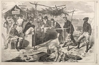 Święto Dziękczynienia w obozie autorstwa Winslow Homer