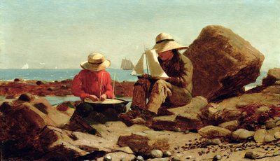 Konstruktorzy łodzi autorstwa Winslow Homer
