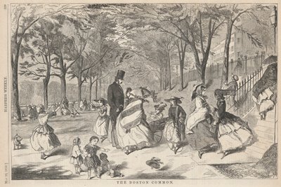 Boston Common, z Harper autorstwa Winslow Homer