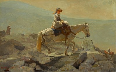 Ścieżka Ogłowie, Białe Góry. 1868 autorstwa Winslow Homer
