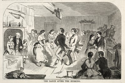 Taniec po łuskaniu, 1858. autorstwa Winslow Homer