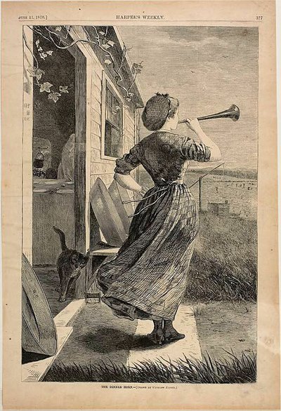 Róg obiadowy autorstwa Winslow Homer