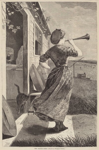 Róg obiadowy, 1870. autorstwa Winslow Homer
