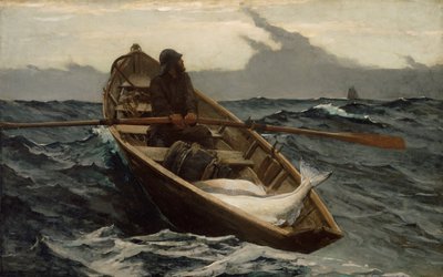 Ostrzeżenie przed mgłą autorstwa Winslow Homer