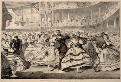 Wielki rosyjski bal w Akademii Muzycznej, 5 listopada 1863 r., z Harper