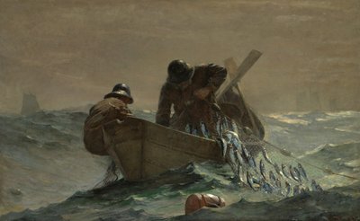 Sieć śledziowa autorstwa Winslow Homer