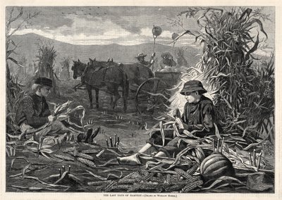 Ostatnie dni żniwa, 1873. autorstwa Winslow Homer