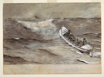Łódź ratunkowa autorstwa Winslow Homer