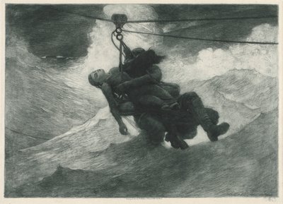 Linia życia, 1884. autorstwa Winslow Homer