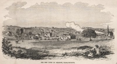 Nowe miasto Belmont w stanie Massachusetts autorstwa Winslow Homer