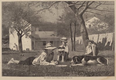 Nooning, opublikowane 1873. autorstwa Winslow Homer