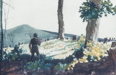 Pioneer, 1900 (wc i grafit na papierze) autorstwa Winslow Homer
