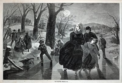 The Skating Season--1862, z Harper