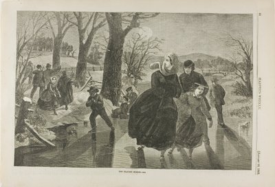 Sezon łyżwiarski autorstwa Winslow Homer