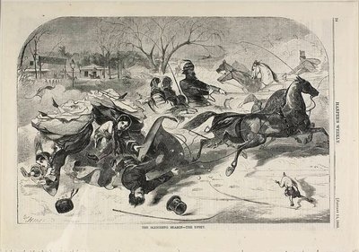Sezon kuligowy - rozczarowanie autorstwa Winslow Homer