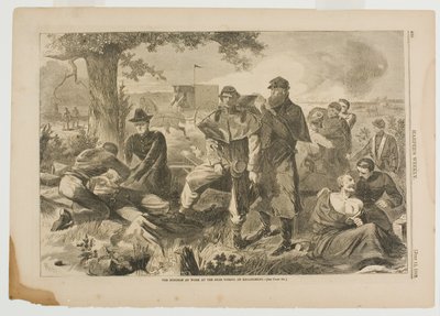 Chirurg pracujący na tyłach podczas zaręczyn autorstwa Winslow Homer