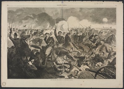 Wojna o Unię, 1862 r. – szarża kawalerii autorstwa Winslow Homer