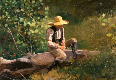 Whittling Boy autorstwa Winslow Homer