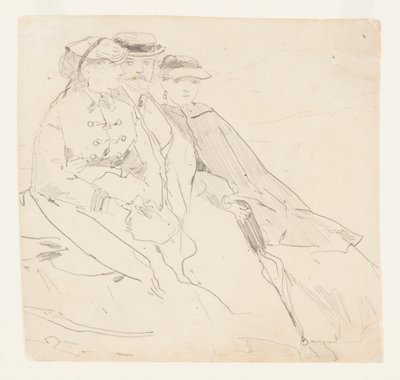 Trzy postacie autorstwa Winslow Homer