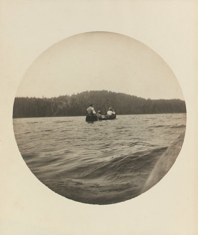 Trzej kajakarze, Jezioro St. John, Prowincja Quebec, ok. 1895, ok. 1904 (odbitka żelatynowo-srebrowa) autorstwa Winslow Homer