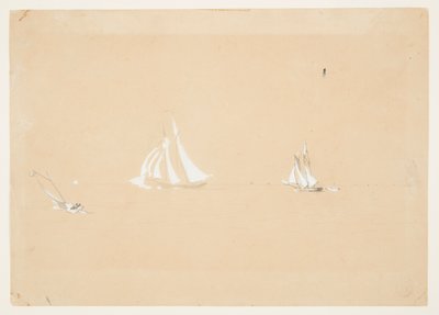 Dwa szkunery autorstwa Winslow Homer