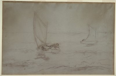Żeglowanie na dwóch slupach autorstwa Winslow Homer