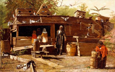 Wujek Ned w domu, 1875 autorstwa Winslow Homer