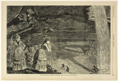 Pod wodospadem, góry Catskill autorstwa Winslow Homer