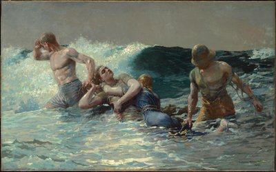 Prąd podwodny autorstwa Winslow Homer