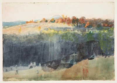 Dolina i zbocze autorstwa Winslow Homer