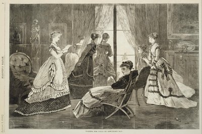 Oczekiwanie na telefony w Nowy Rok autorstwa Winslow Homer