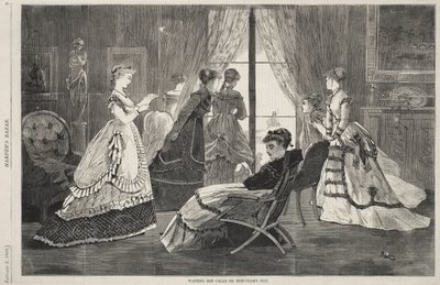 Oczekiwanie na połączenia w Nowy Rok autorstwa Winslow Homer