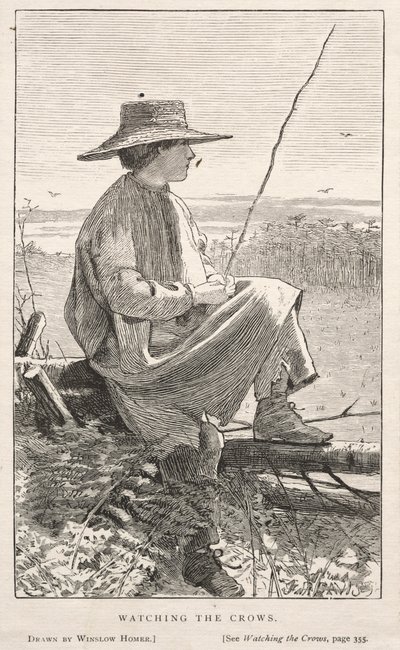 Obserwowanie wron autorstwa Winslow Homer
