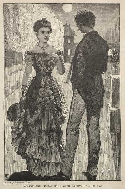 Zmęczony i niezadowolony ze wszystkiego autorstwa Winslow Homer