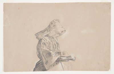 Kobieta w czepku autorstwa Winslow Homer