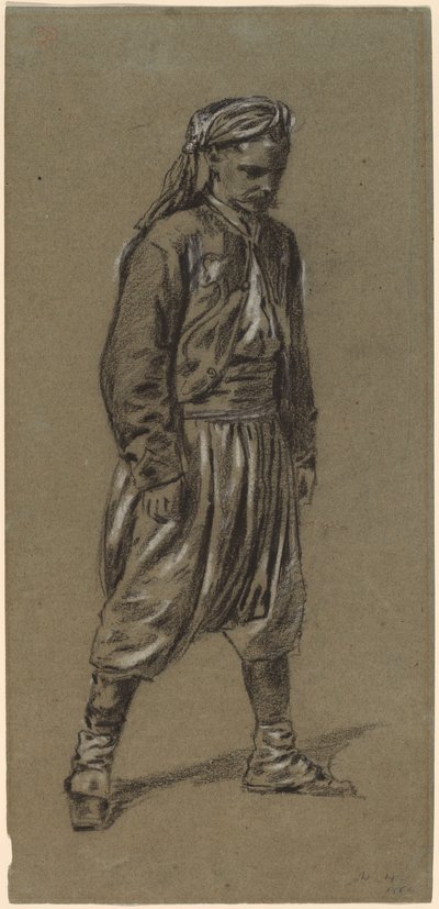 Żuaw, 1864. autorstwa Winslow Homer