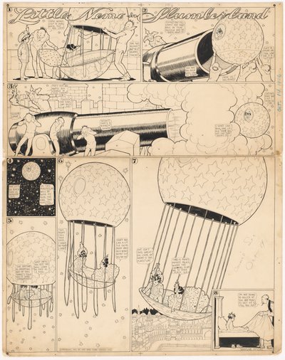 Mały Nemo w Slumberland: „Nie podoba mi się to, jeden mały kawałek, nie jeden mały kawałek” autorstwa Winsor McCay