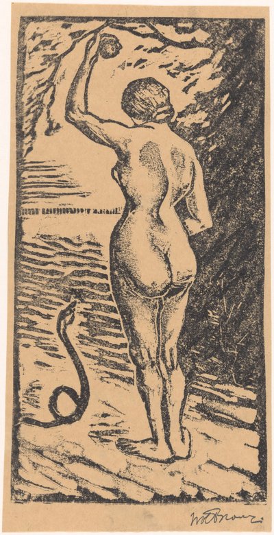 Ewa w slangu autorstwa Wolbartus Brouwer (signed by artist)